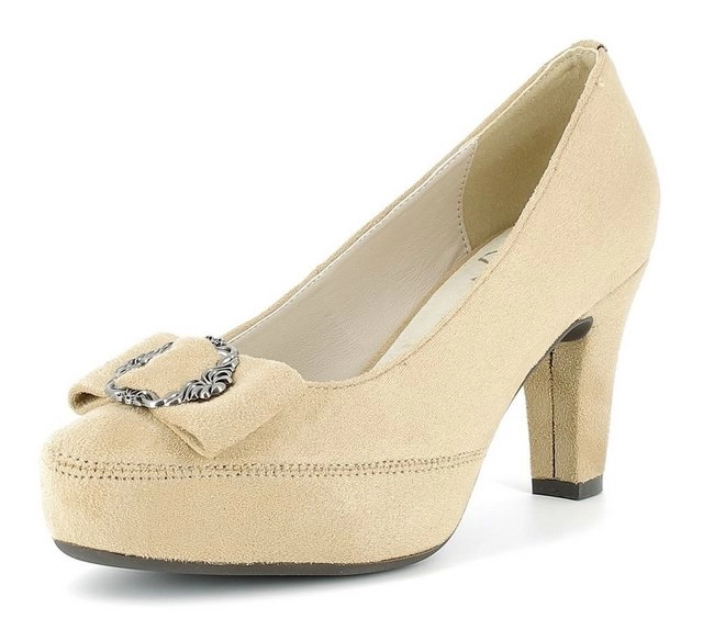 Hirschkogel »Hirschkogel Damen Plateau Pumps 'Vivien' mit Ziers« Pumps