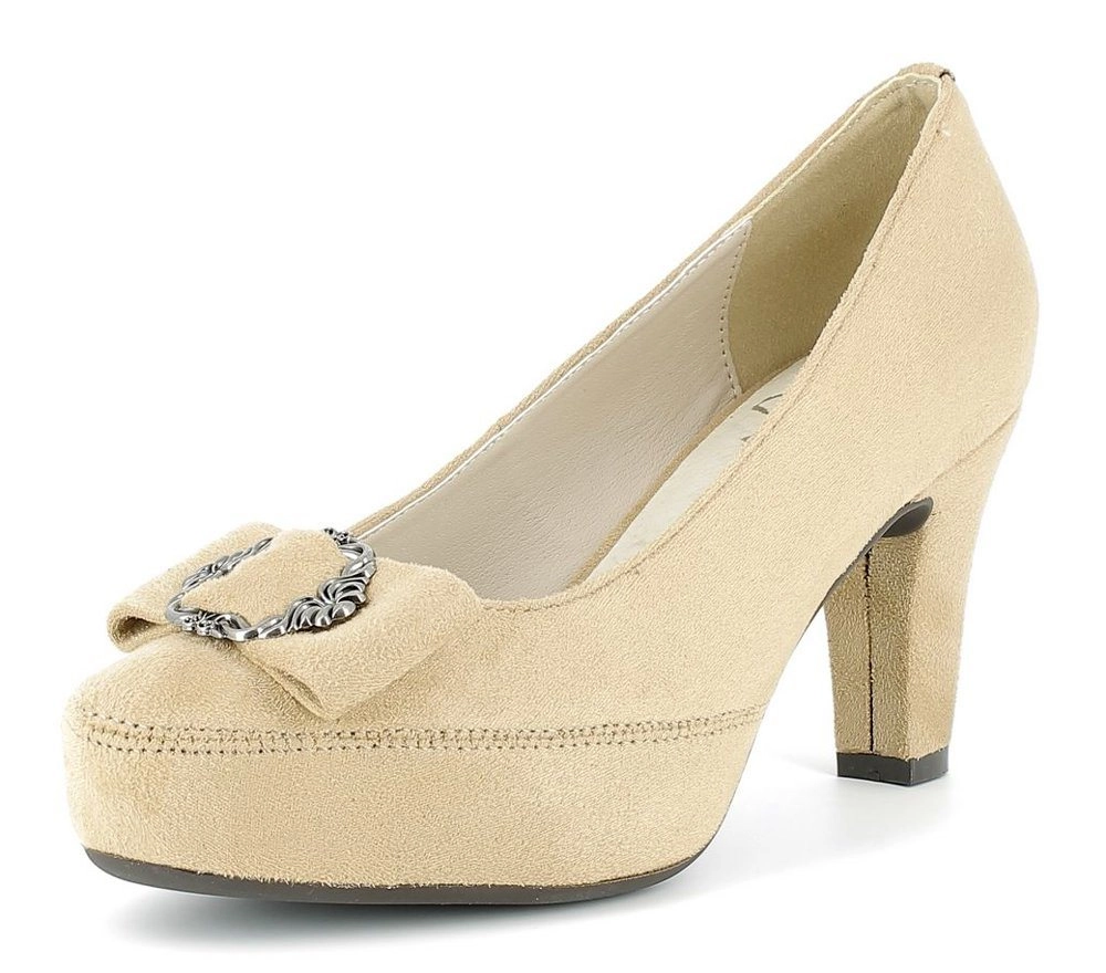 Hirschkogel »Hirschkogel Damen Plateau Pumps 'Vivien' mit Ziers« Pumps