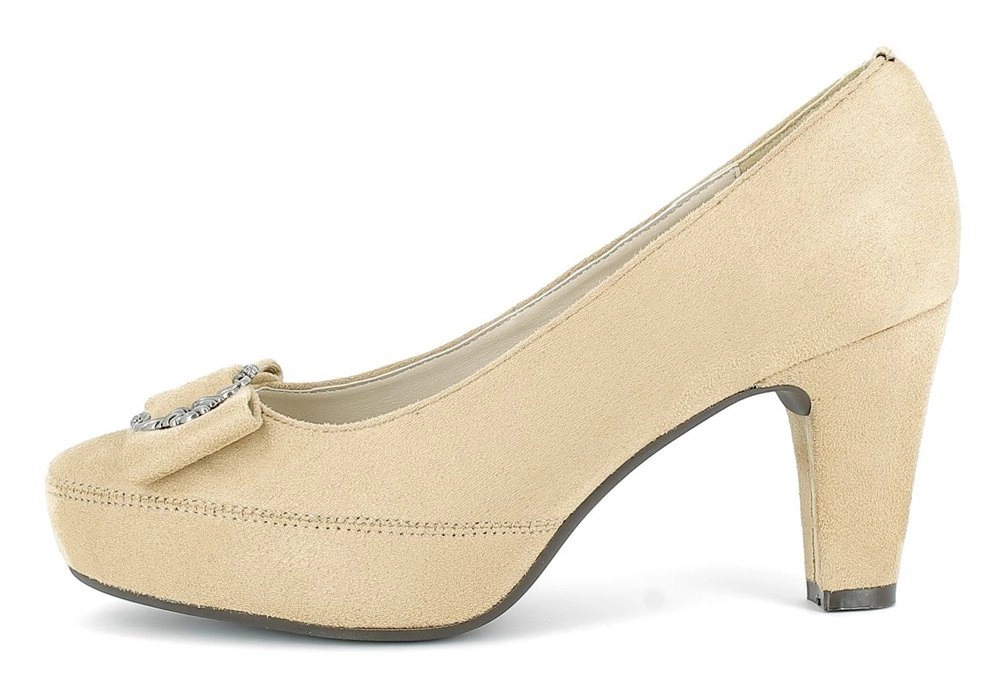 Hirschkogel »Hirschkogel Damen Plateau Pumps 'Vivien' mit Ziers« Pumps