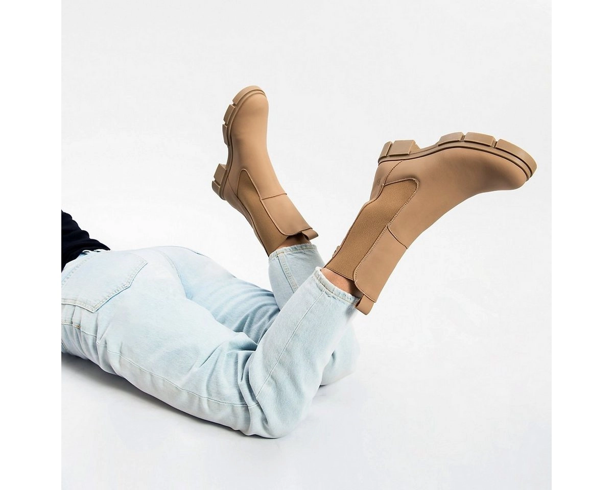 JOLANA & FENENA »J&F Urban Chelsea High / Teddy Warmlining« Winterstiefelette