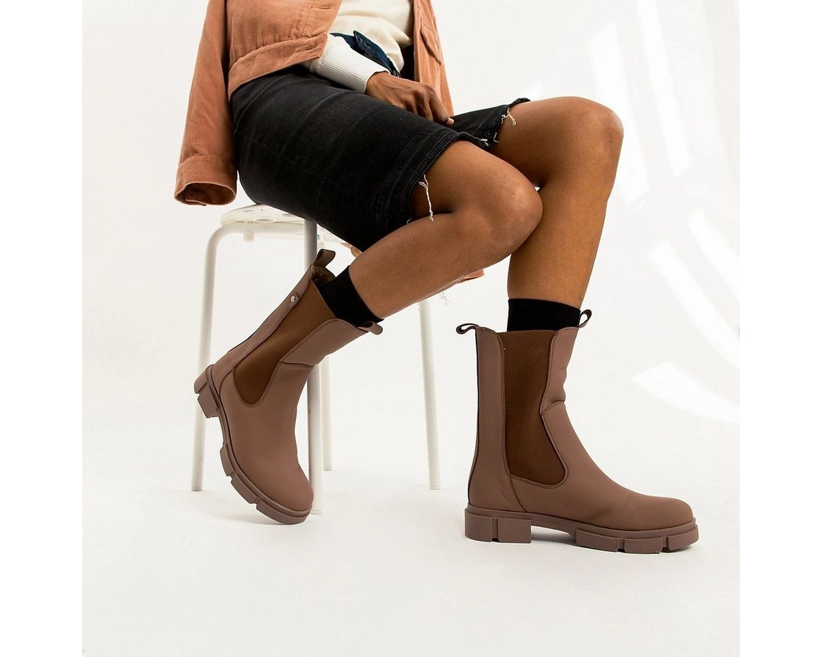 JOLANA & FENENA »J&F Urban Chelsea High / Teddy Warmlining« Winterstiefelette