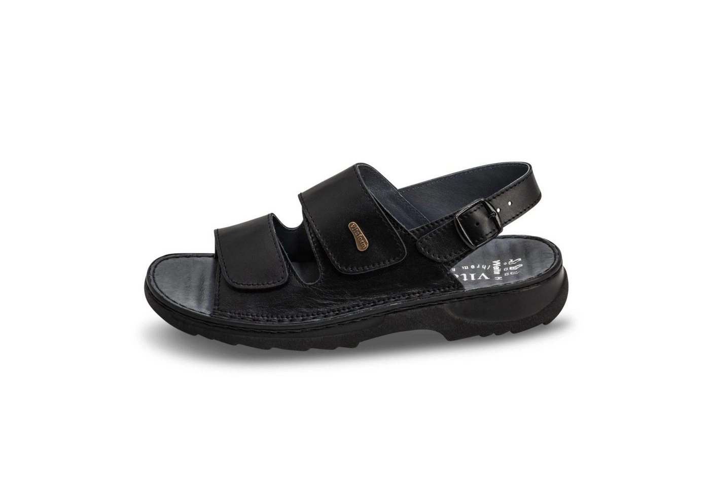 vitaform »Herren Sandalen Leder« Sandale Herren Sandaletten mit Klettverschluss - Freizeit Sandalen Herren - Outdoorsandale Offroud Sandalen für Herren - Sandalen Herren Leder in verschiedenen Farben und Größen