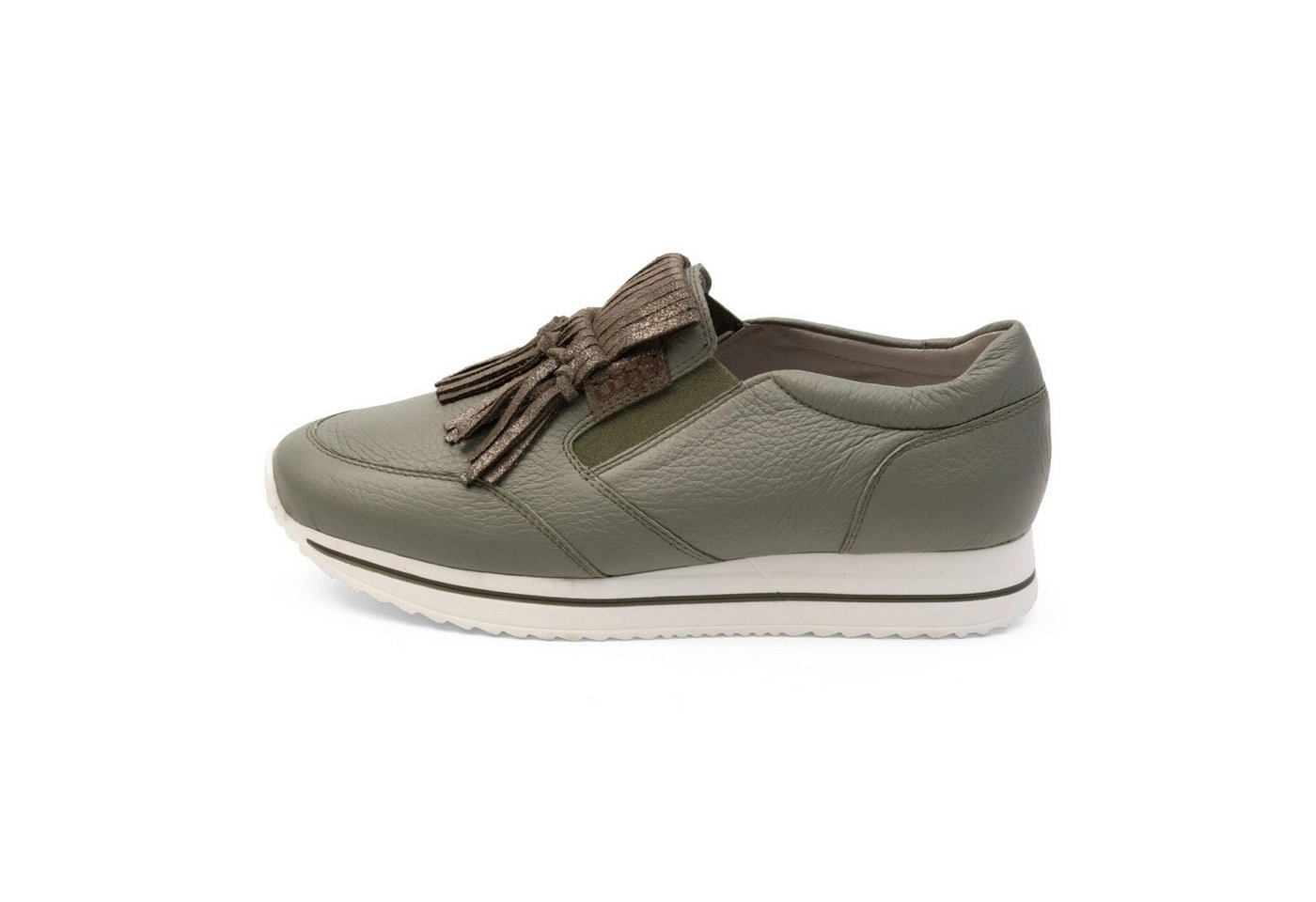 vitaform »Damen Slippers Leder« Slipper Slipper Damen Leder mit Plateauabsatz - Slip On Damen Schuh ohne Verschluss - Bequeme Schuhe Damen in verschiedenen Farben und Größen