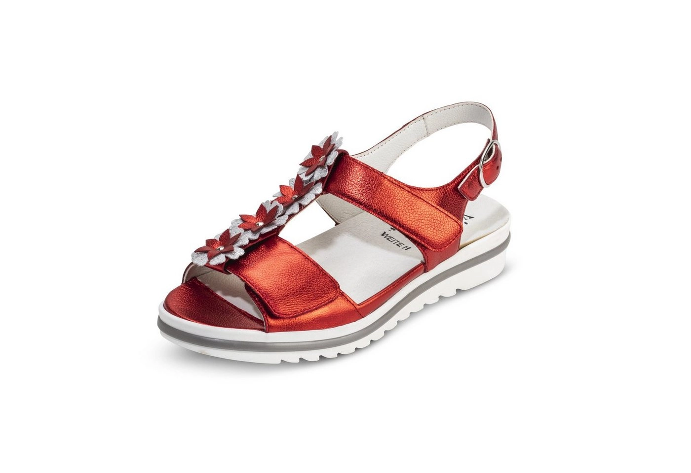 vitaform »Damen Sandalen Softnappaleder« Sandale Riemchensandalen Damen elegant - Sandalette mit Klettverschluss - Sandalen Sommer Schuhe - Damen Sandaletten in verschiedenen Farben und Größen