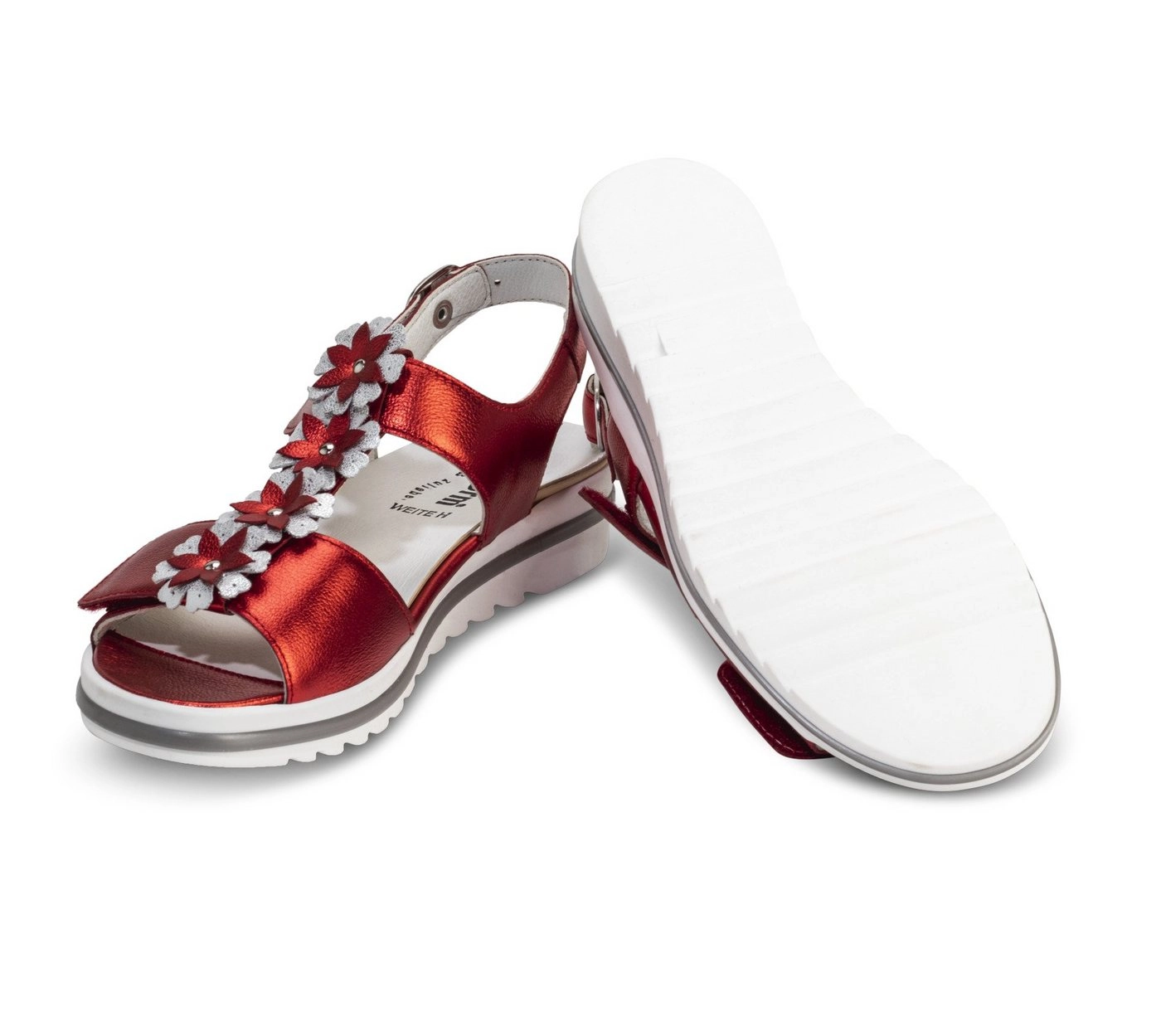 vitaform »Damen Sandalen Softnappaleder« Sandale Riemchensandalen Damen elegant - Sandalette mit Klettverschluss - Sandalen Sommer Schuhe - Damen Sandaletten in verschiedenen Farben und Größen