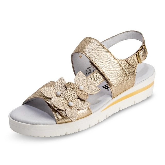 vitaform »Damen Sandalen Leder« Sandale Riemchensandalen Damen elegant - Sandalette mit Klettverschluss - Sandalen Sommer Schuhe - Damen Sandaletten Hirschleder in verschiedenen Farben und Größen