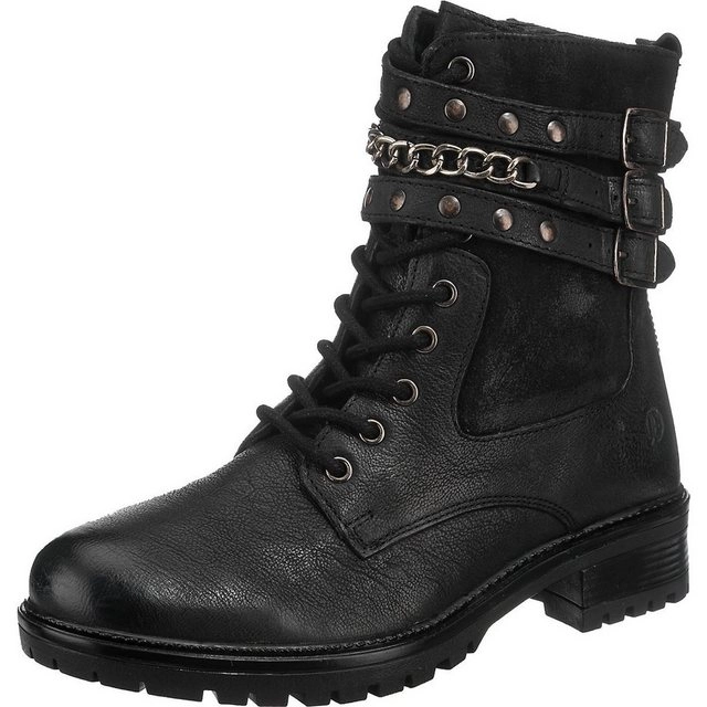 JOLANA & FENENA »J&F Schnürstiefeletten mit Riemchendetails« Schnürstiefelette