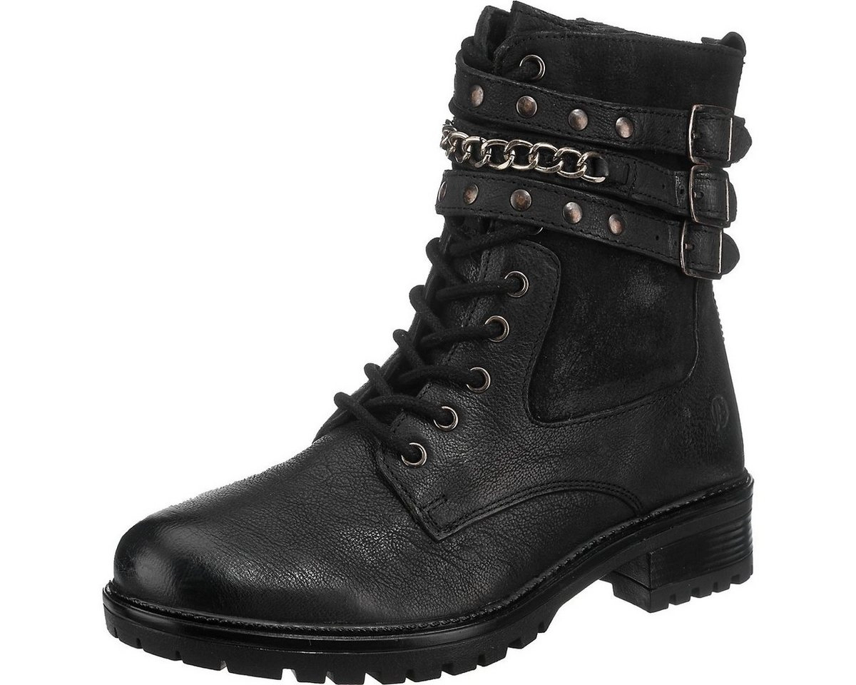JOLANA & FENENA »J&F Schnürstiefeletten mit Riemchendetails« Schnürstiefelette