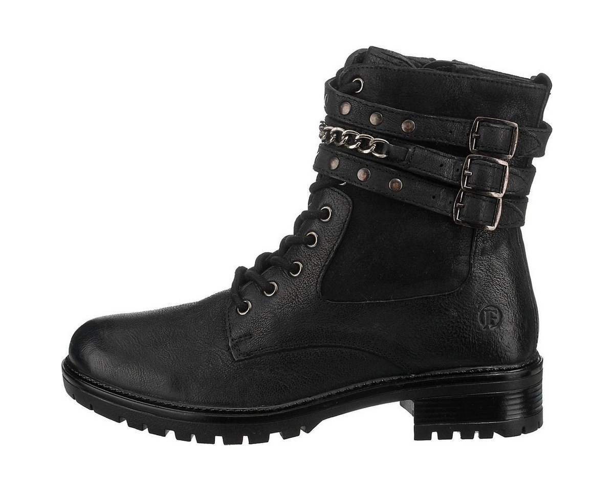 JOLANA & FENENA »J&F Schnürstiefeletten mit Riemchendetails« Schnürstiefelette