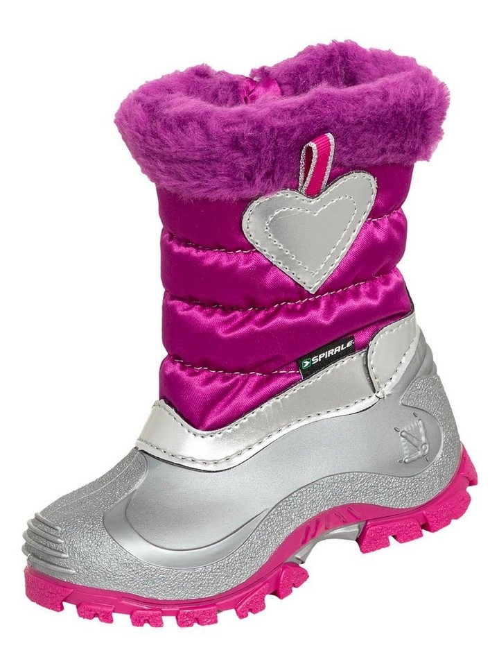 Spirale »Sonja lila silber« Winterstiefel