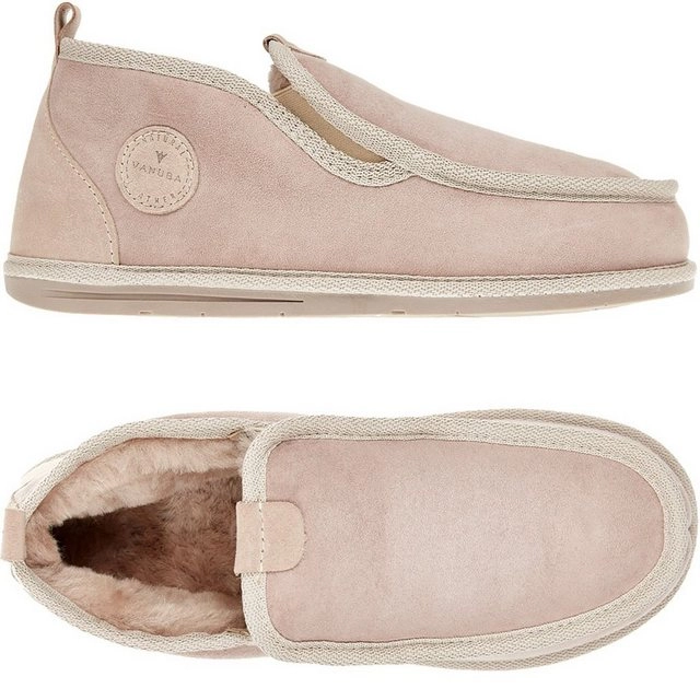 Vanuba »BOND Herren« Hausschuh Echtleder Hüttenschuhe/Winter-Hausschuhe/Gefüttert