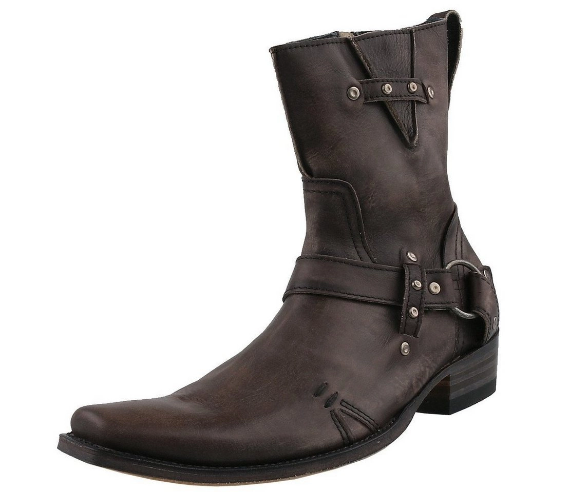 Sendra Boots »8923-Olimpia Antracita Lavado« Schnürstiefelette