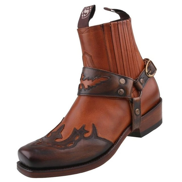 Sendra Boots »7811-Britnes Flo Marron« Schnürstiefelette