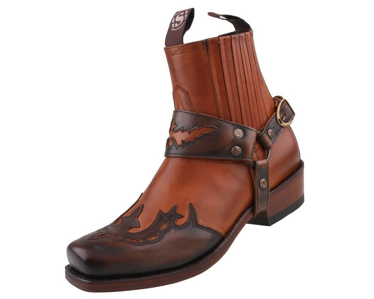 Sendra Boots »7811-Britnes Flo Marron« Schnürstiefelette