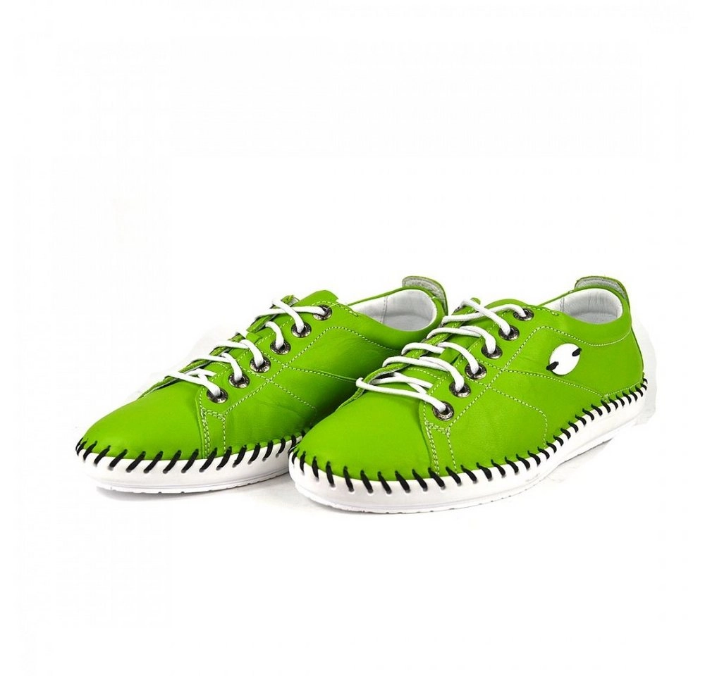 KRISBUT »Schnürschuhe« Sneaker Grün