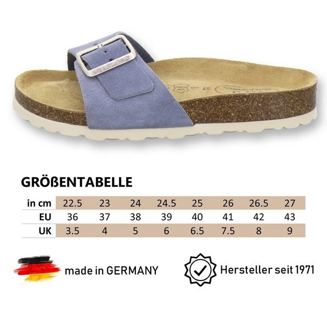 AFS-Schuhe »2112« Pantolette sommerliche Pantoletten für Damen aus Leder, Made in Germany