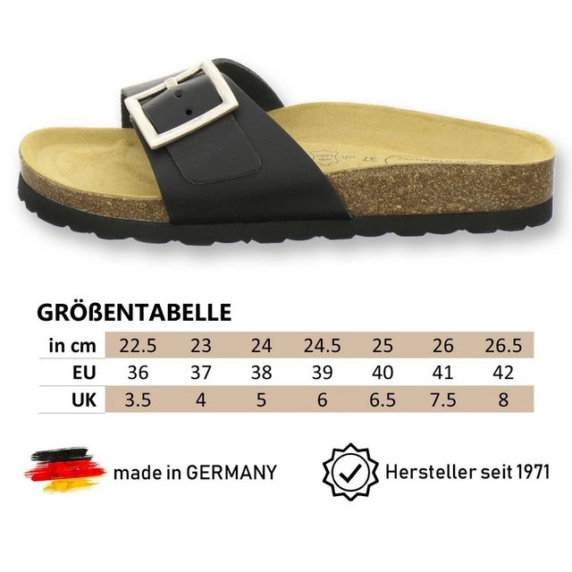 AFS-Schuhe »2112« Pantolette sommerliche Pantoletten für Damen aus Leder, Made in Germany