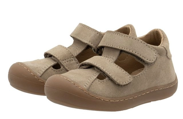 Clic »Clic Sandalen Lauflernschuhe Kleinkind Leder Beige 9438« Sandalette