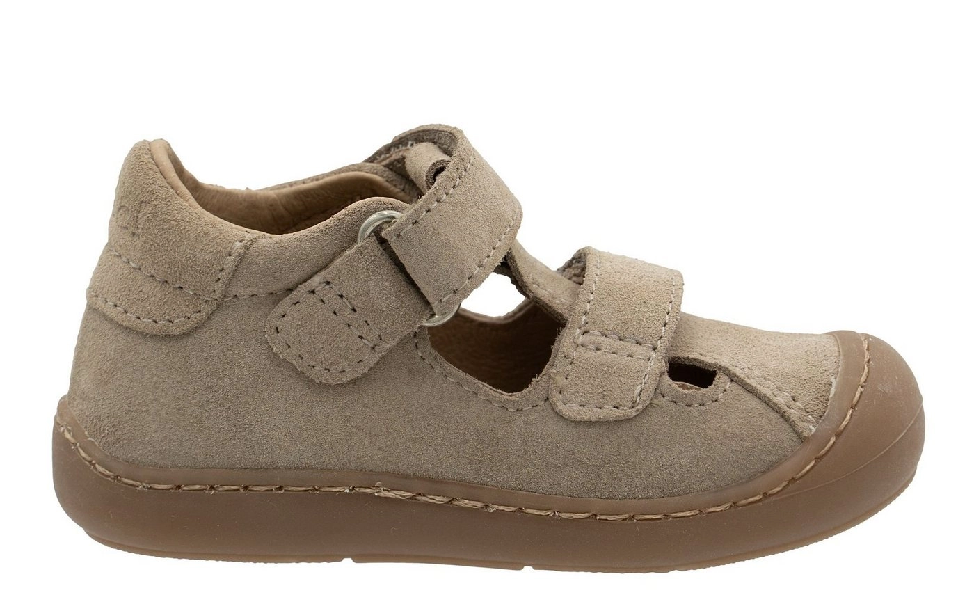 Clic »Clic Sandalen Lauflernschuhe Kleinkind Leder Beige 9438« Sandalette