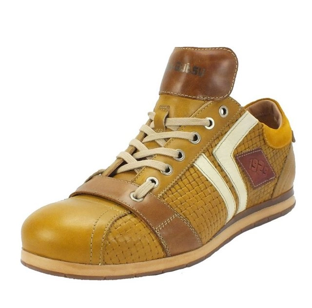 Kamo-Gutsu »Herren Leder Sneaker Tifo 030« Sneaker Wechselfussbett