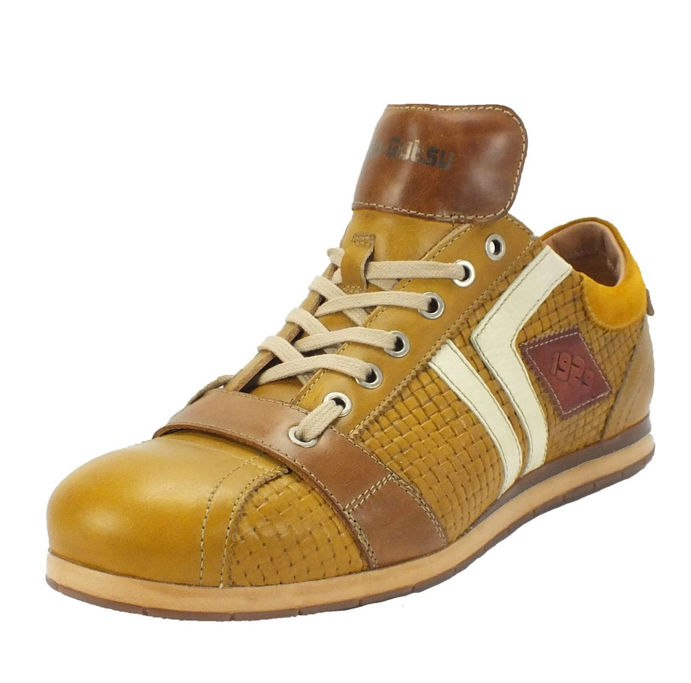 Kamo-Gutsu »Herren Leder Sneaker Tifo 030« Sneaker Wechselfussbett