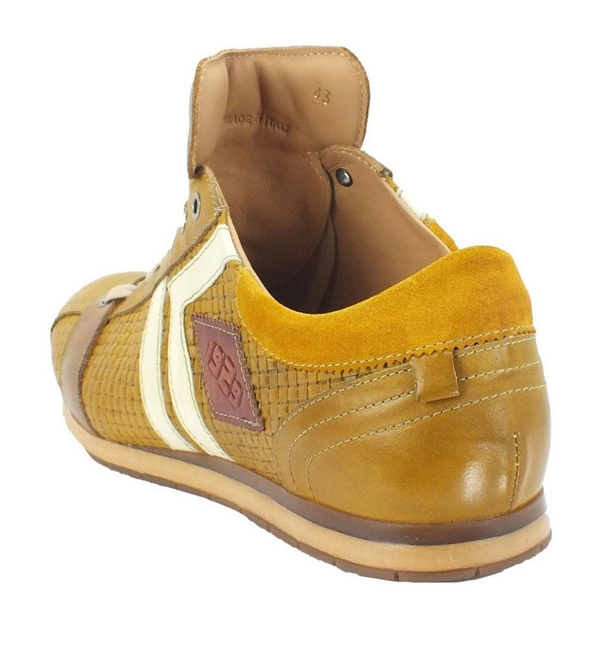 Kamo-Gutsu »Herren Leder Sneaker Tifo 030« Sneaker Wechselfussbett