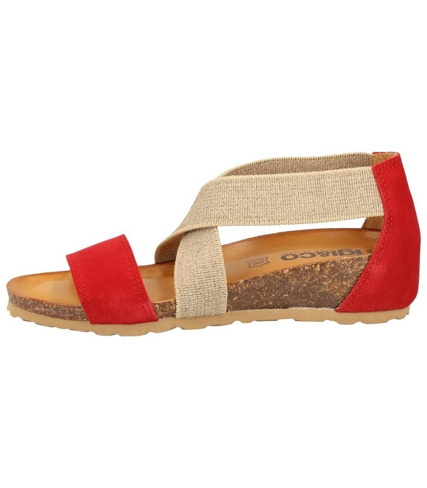 IGI & CO »Sandalen Veloursleder/Textil« Keilsandalette