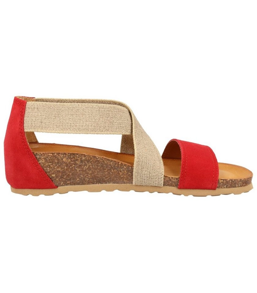IGI & CO »Sandalen Veloursleder/Textil« Keilsandalette