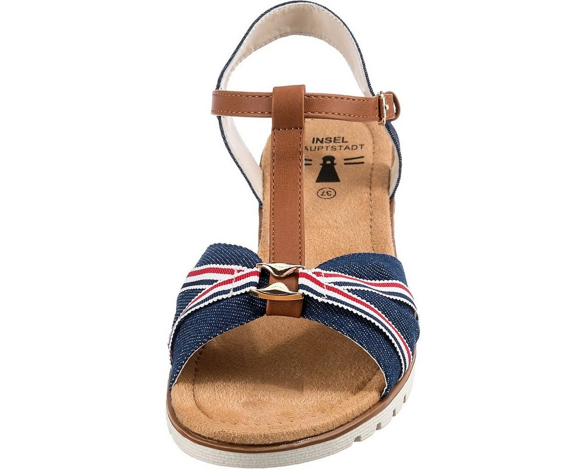 Inselhauptstadt »Riemchensandalen« Riemchensandale