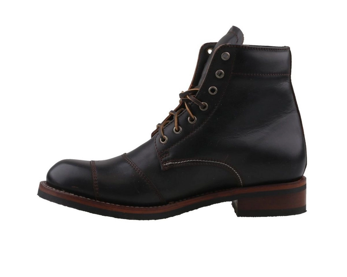 Sendra Boots »17181-Second Hand Negro Cuero Grasa Incolora« Stiefel