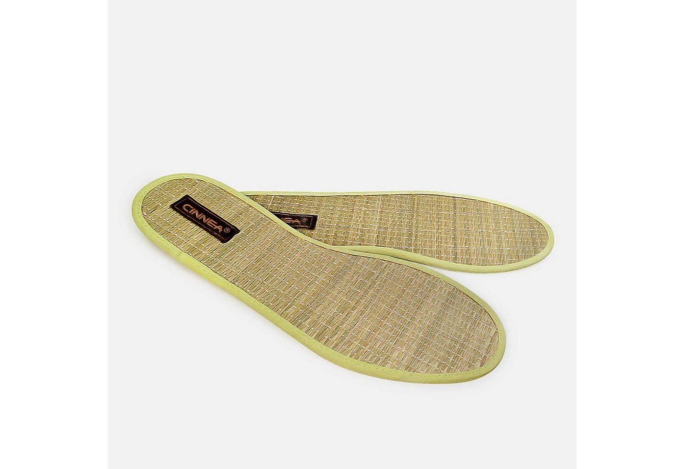 CINNEA »BINSEN-Zimteinlegesohlen, 4er Vorteilspack« Sneaker (für sämtliche Schuharten geeignet. Laufschuhe, Halbschuhe, Stiefel uva) massieren sanft die Fußsohlen