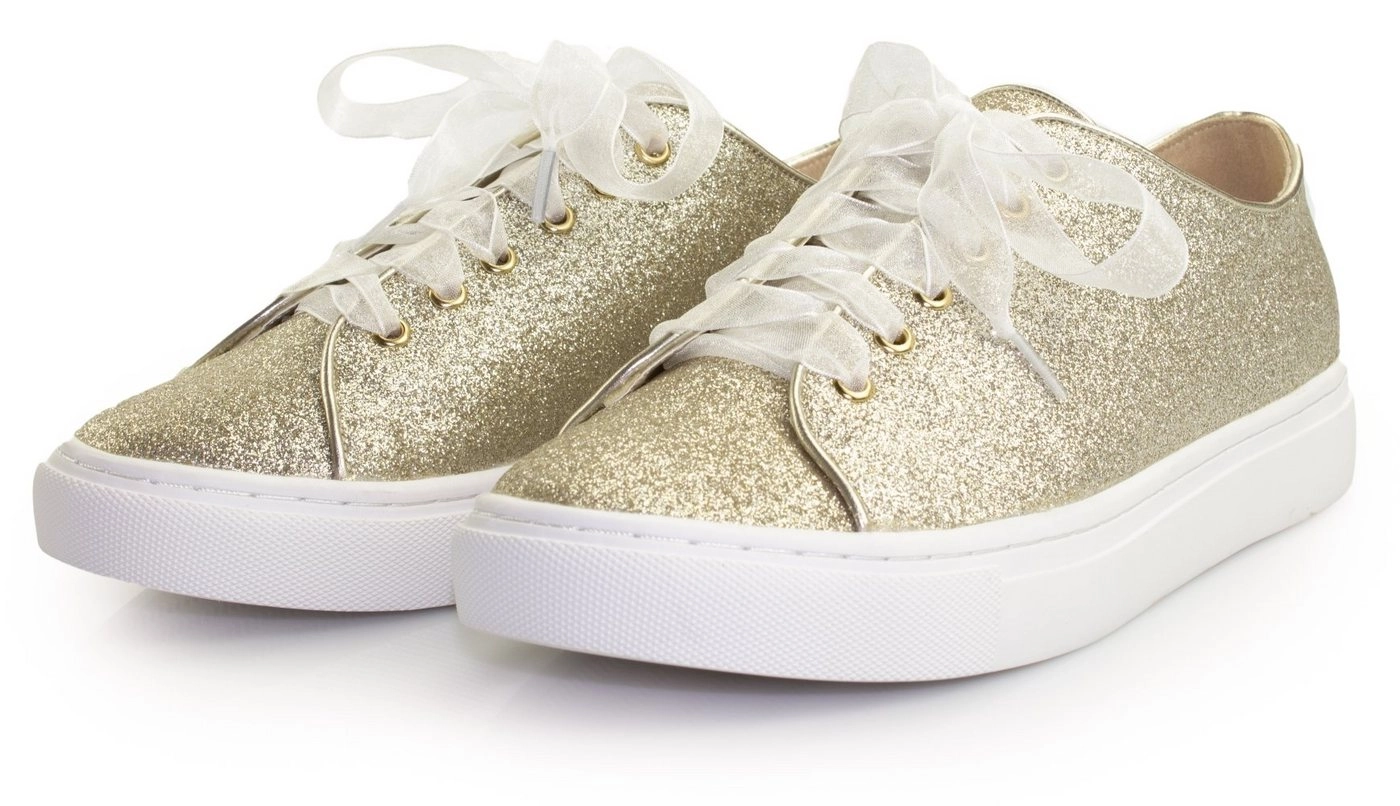 White Lady »937 champagner Glitter« Sneaker