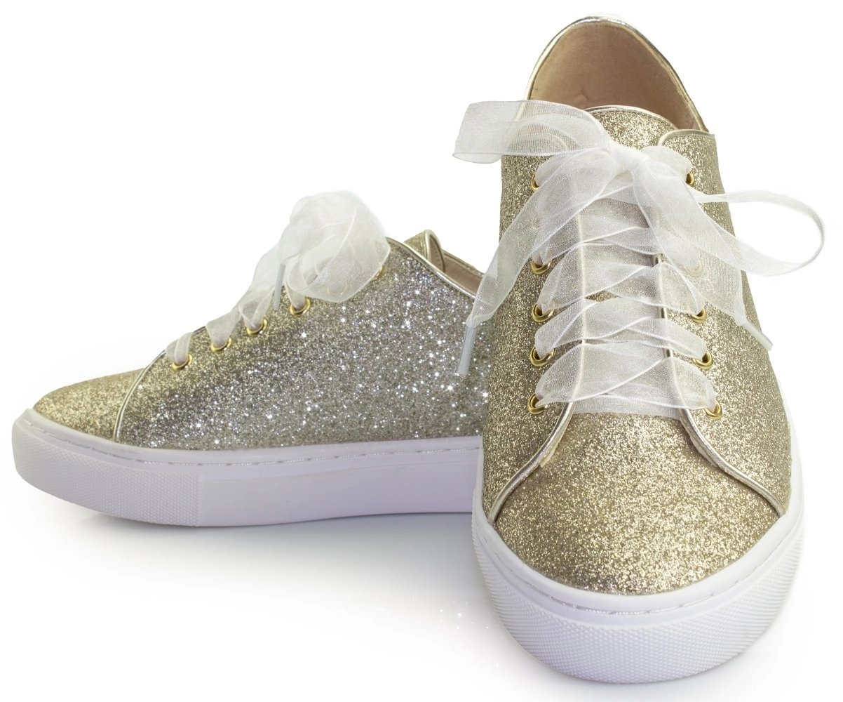 White Lady »937 champagner Glitter« Sneaker