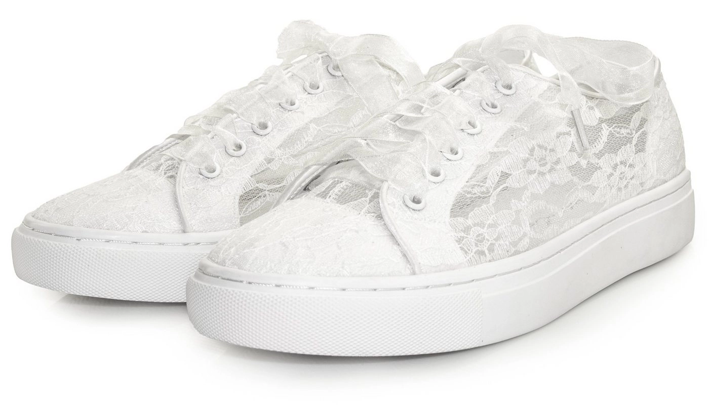 White Lady »937 ivory-spitze« Sneaker