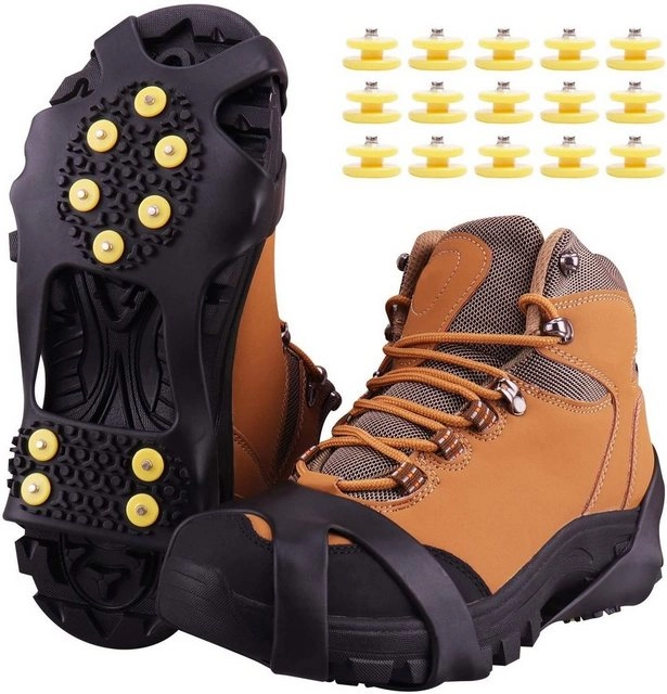 Jormftte »Universal Anti-Rutsch Sohlen, Rutsch Schutz auf glatten, nassen & eisigen Flächen, Anti-Slip Sohle für einfaches Anbringen am Schuh« Kletterschuh