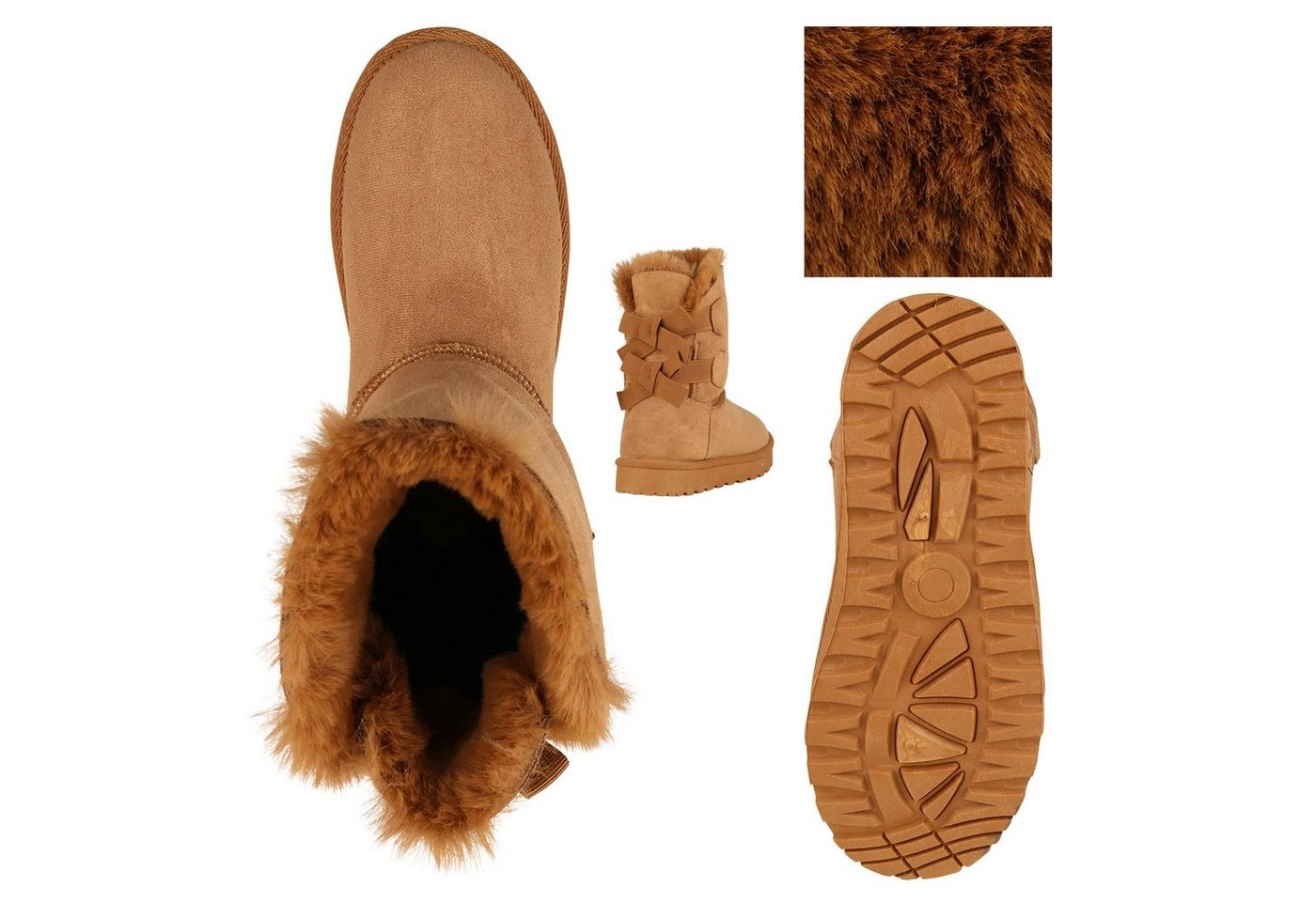 VAN HILL »838098« Winterboots Bequeme Schuhe
