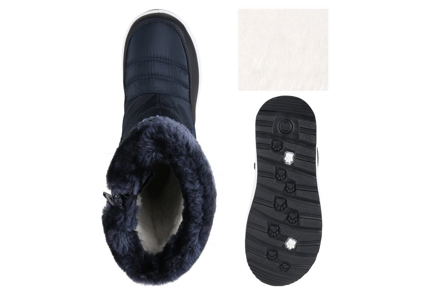 VAN HILL »838197« Winterboots Bequeme Schuhe