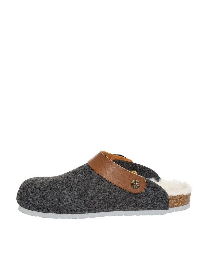 GENUINS »Pantoffel G102997 SHETLAND anthrazit« Pantoffel