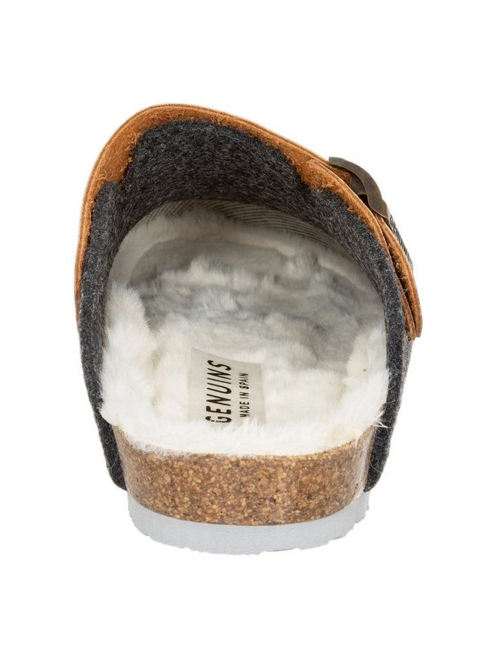 GENUINS »Pantoffel G102997 SHETLAND anthrazit« Pantoffel