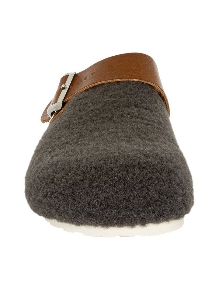 GENUINS »Pantoffel G100111 WOOLAND grau« Pantoffel