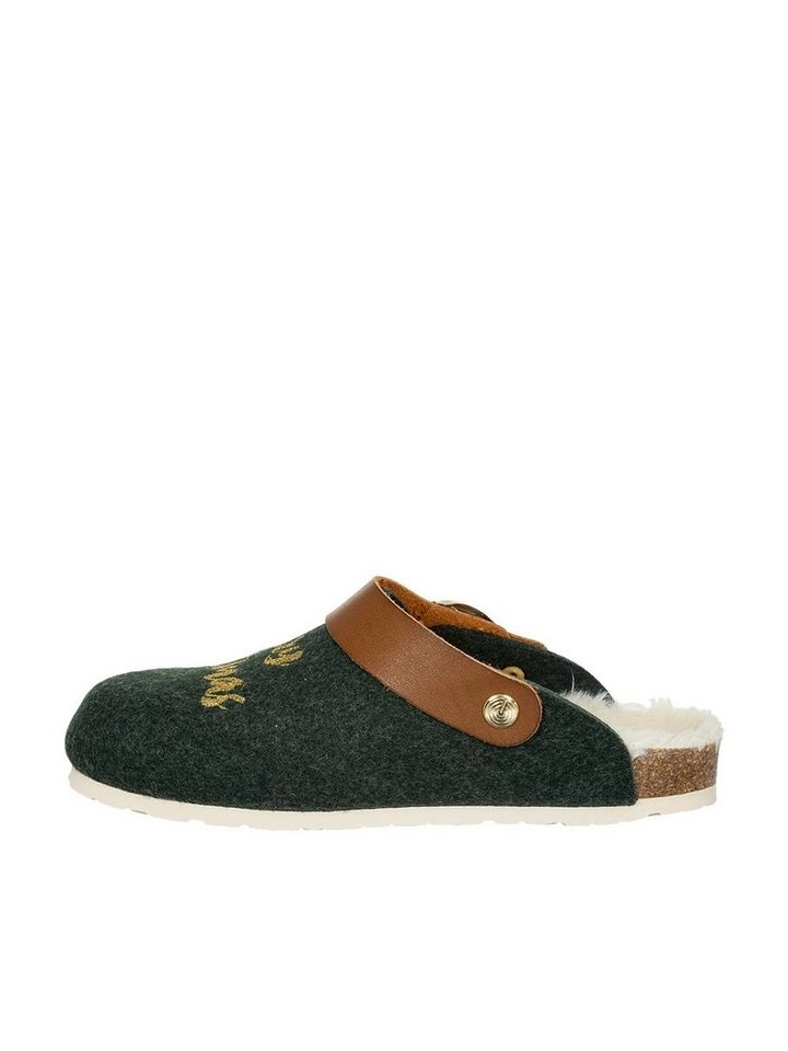 GENUINS »Pantoffel G101388 SHETLAND Xmas green« Pantoffel