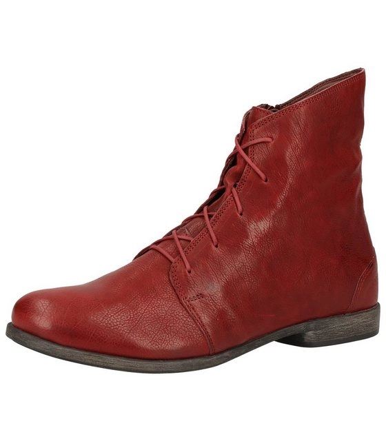 Think! »Stiefelette Leder« Schnürstiefelette