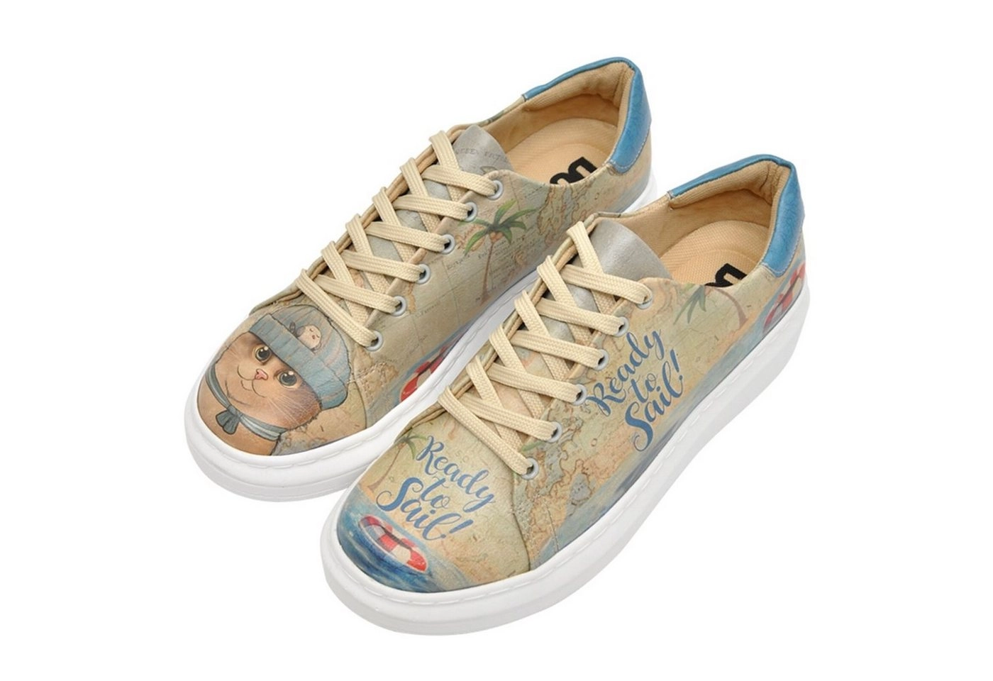 DOGO »Ready to Sail« Plateausneaker Vegan