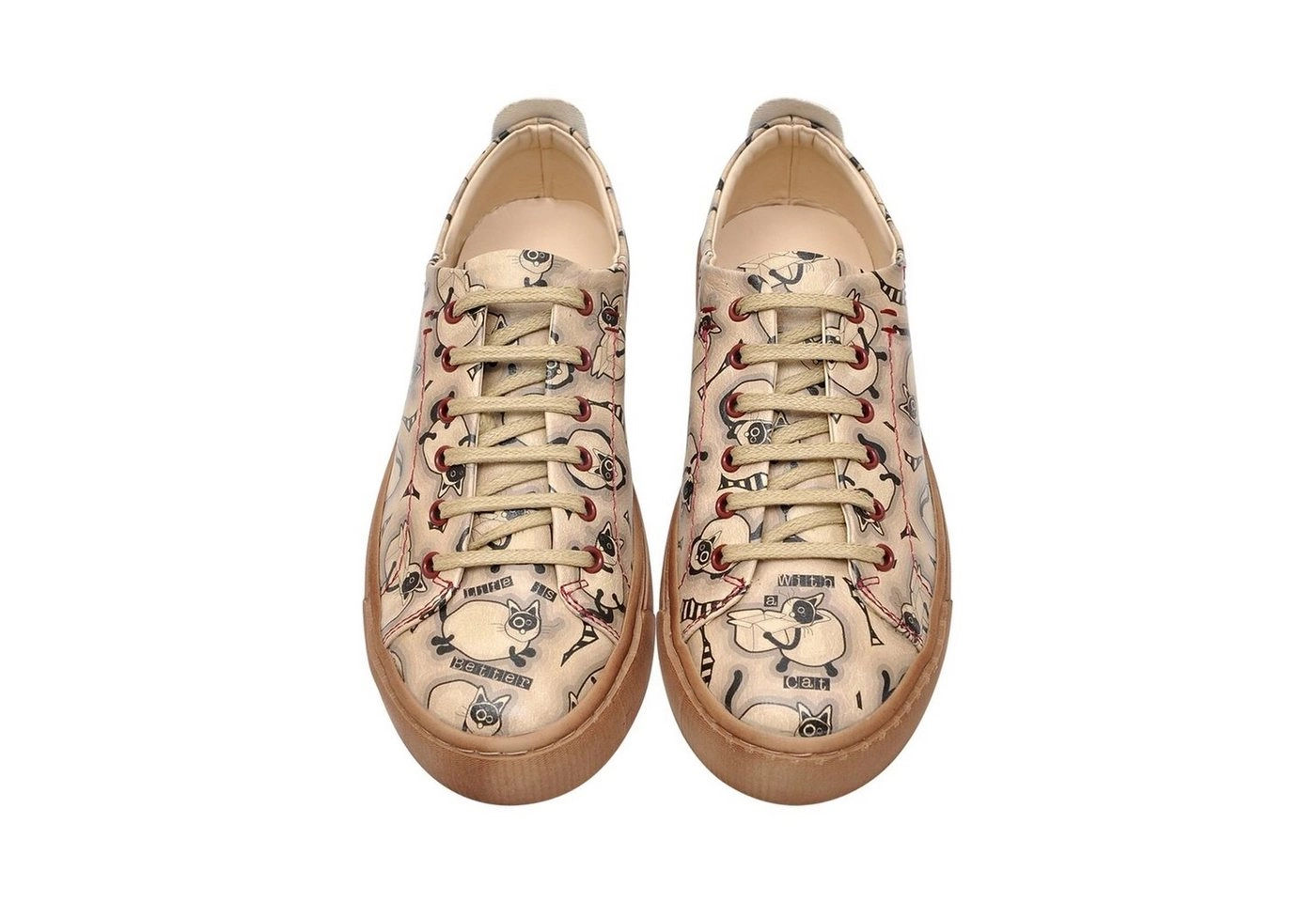 DOGO »Life is Better with a Cat« Sneaker Vegan