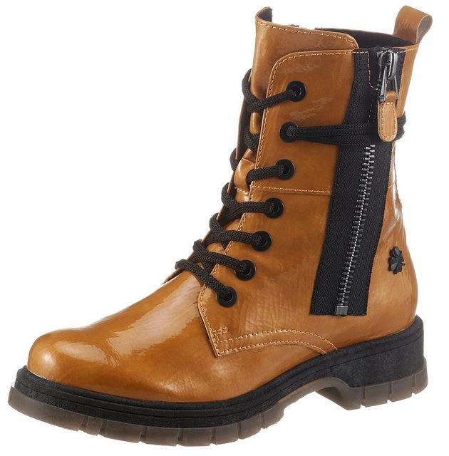 MARCO TOZZI by GMK Schnürboots mit Kontrastbesatz