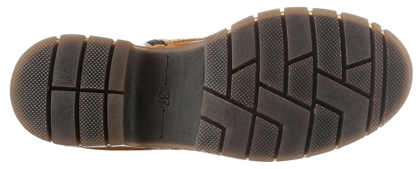 MARCO TOZZI by GMK Schnürboots mit Kontrastbesatz