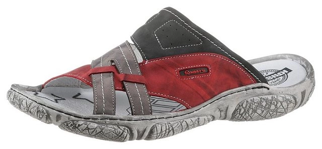 KRISBUT Pantolette in Used-Optik