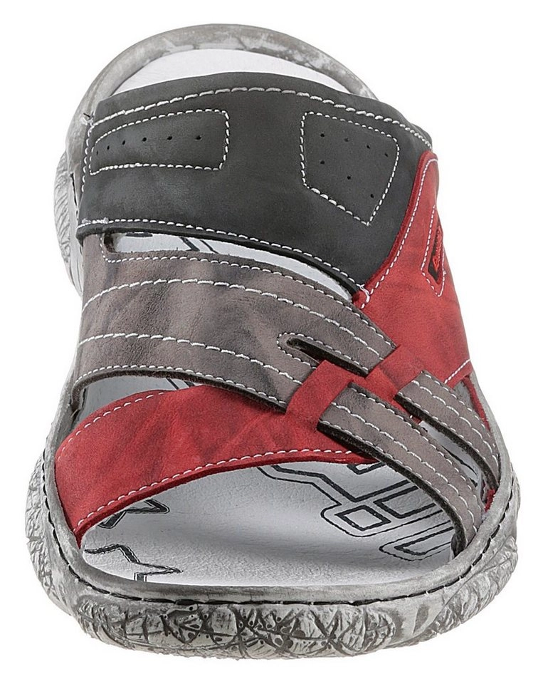 KRISBUT Pantolette in Used-Optik