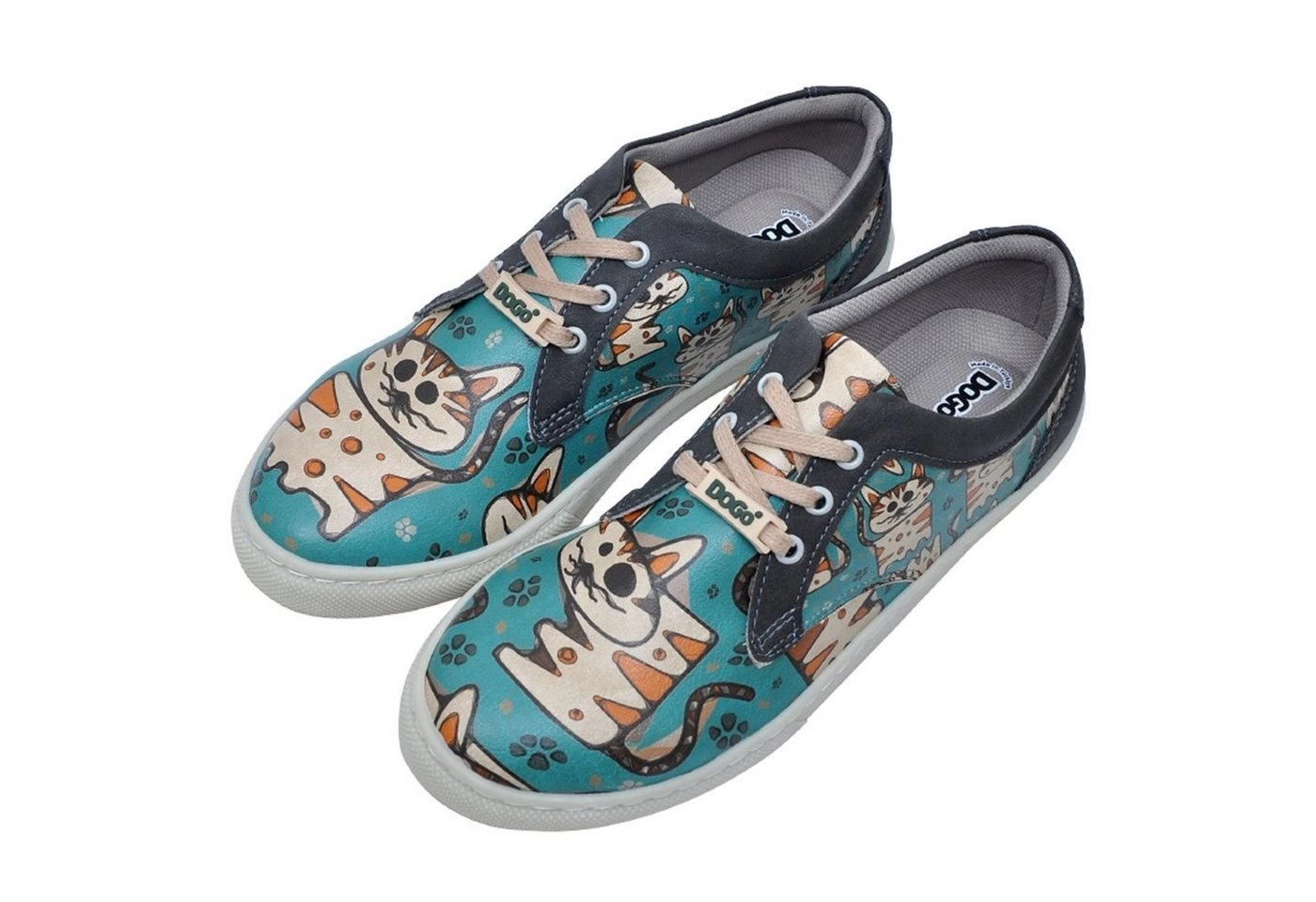 DOGO »Tabby Cats« Sneaker Vegan