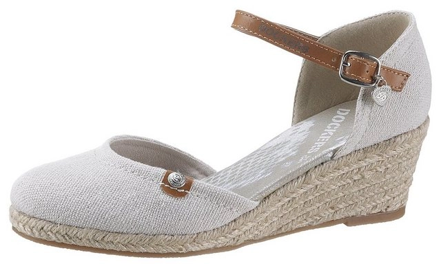 Dockers by Gerli Keilsandalette mit verstellbarem Riemchen